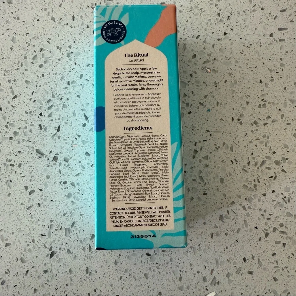 Fable & Mane Turquoise Skincare Serum 1.8 fl oz